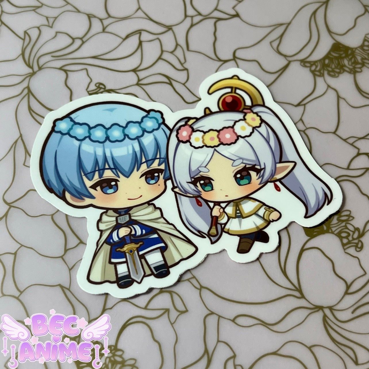 Elf and Hero Sticker