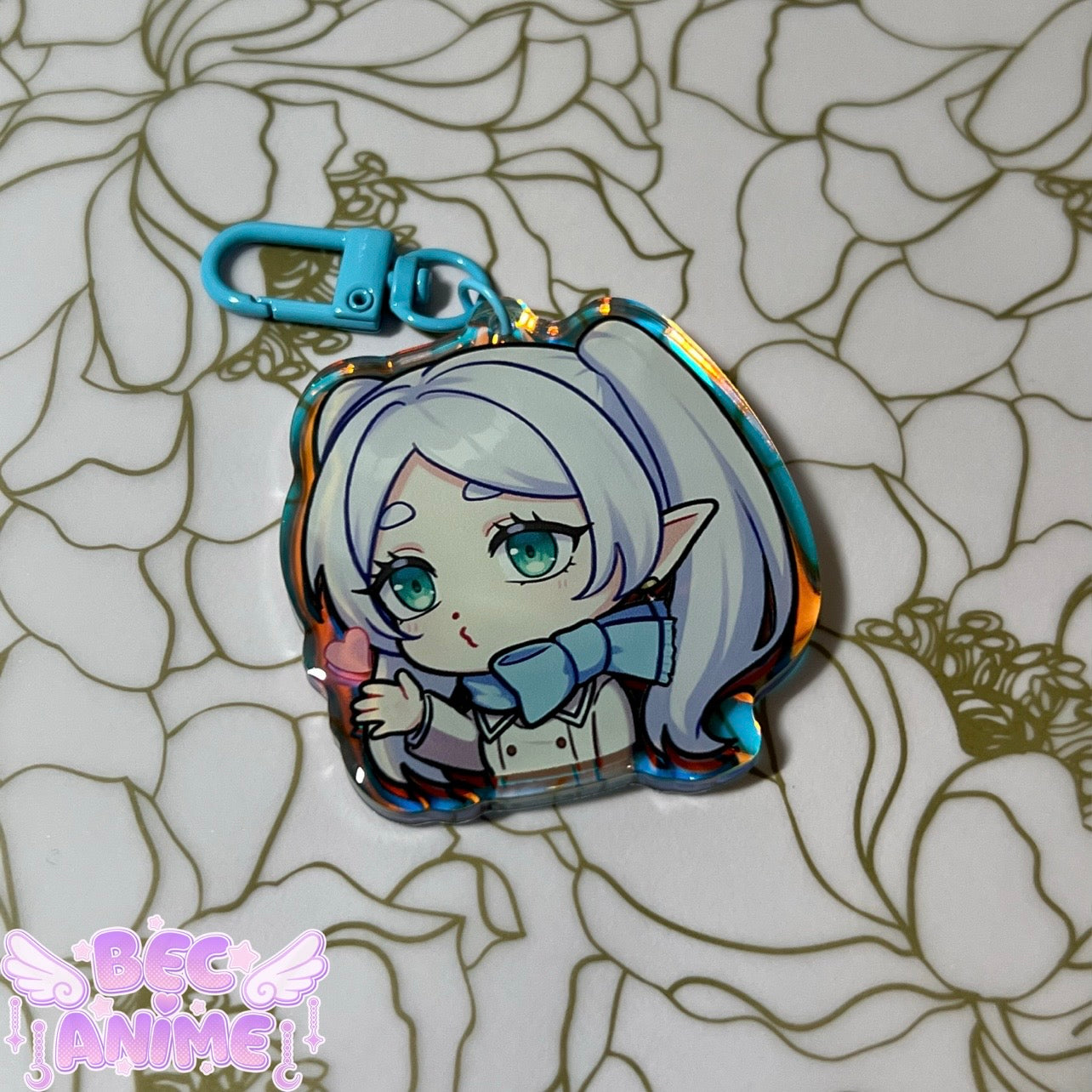 Elf Kiss Keychain