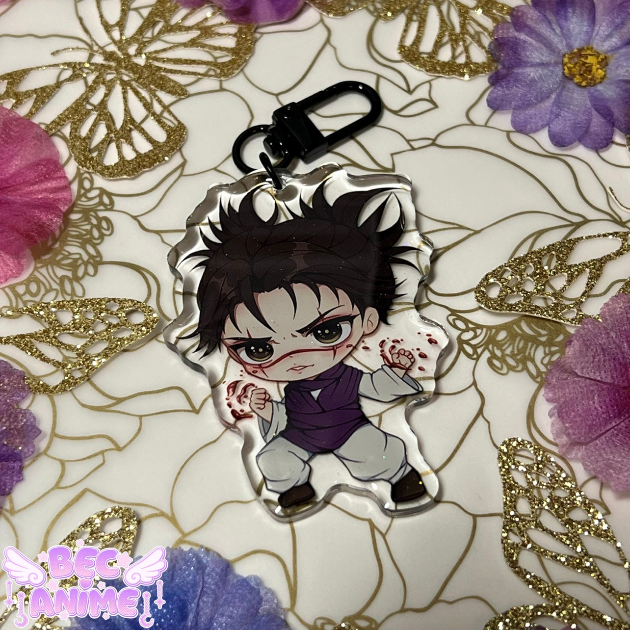Angry Bro Keychain