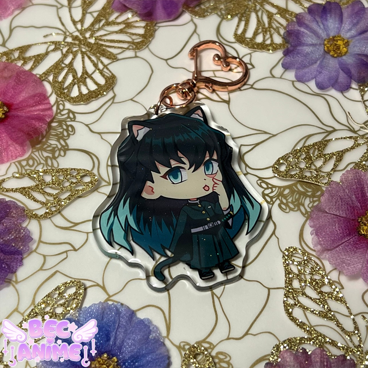 Meowchiro Keychain