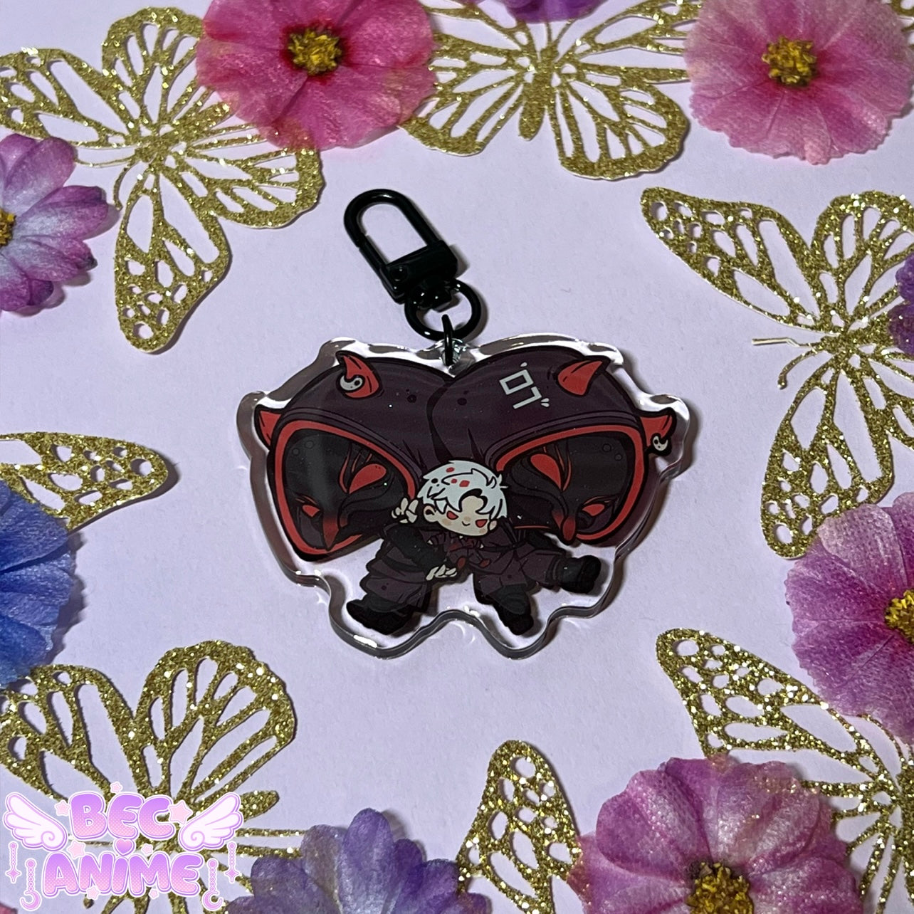 Twins Keychain