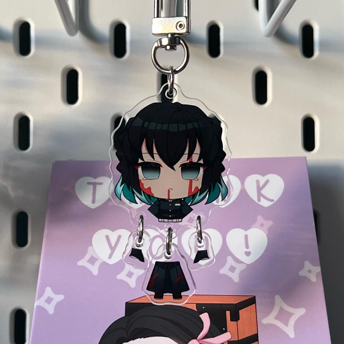 DS Death Keychain