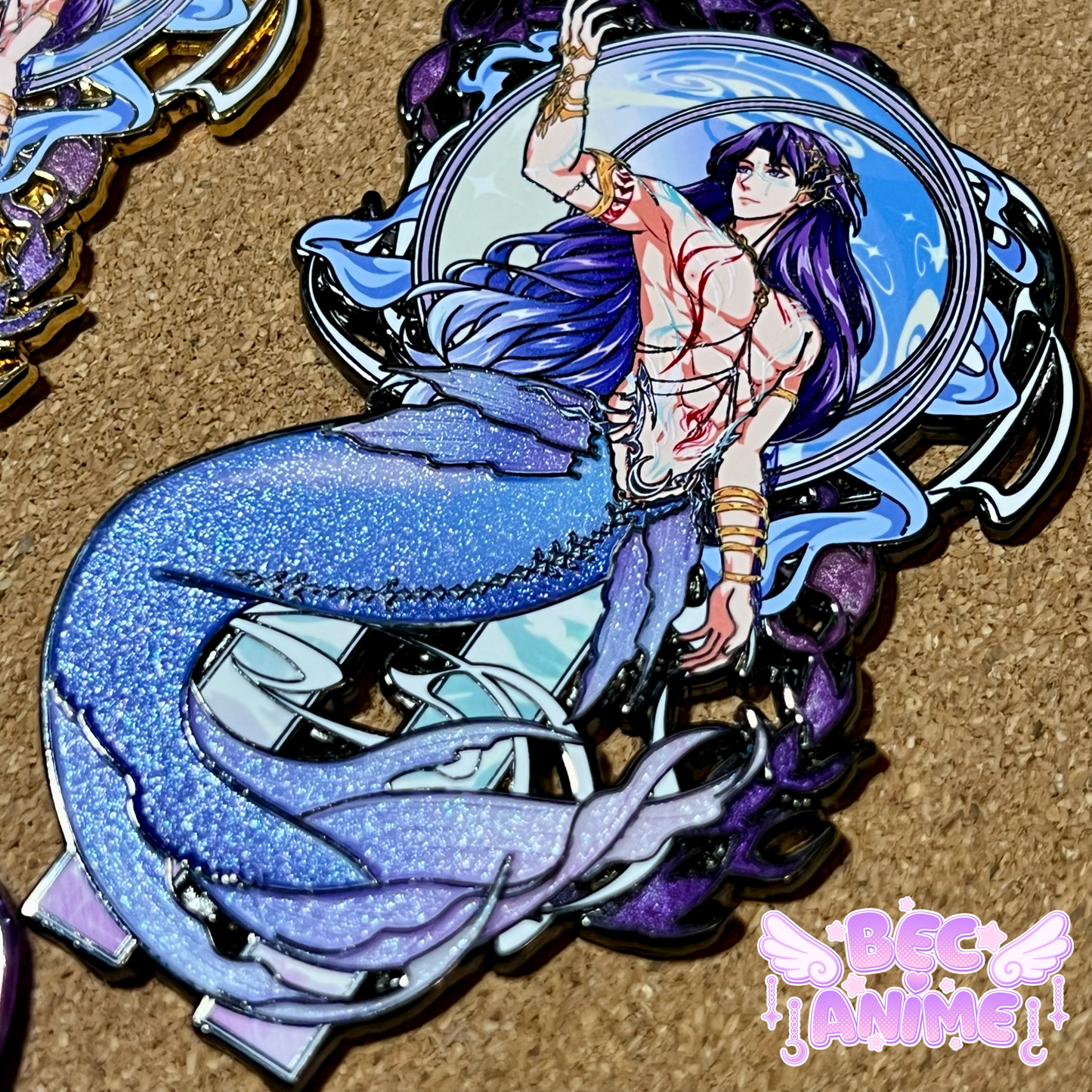Mermaid Myth Pin