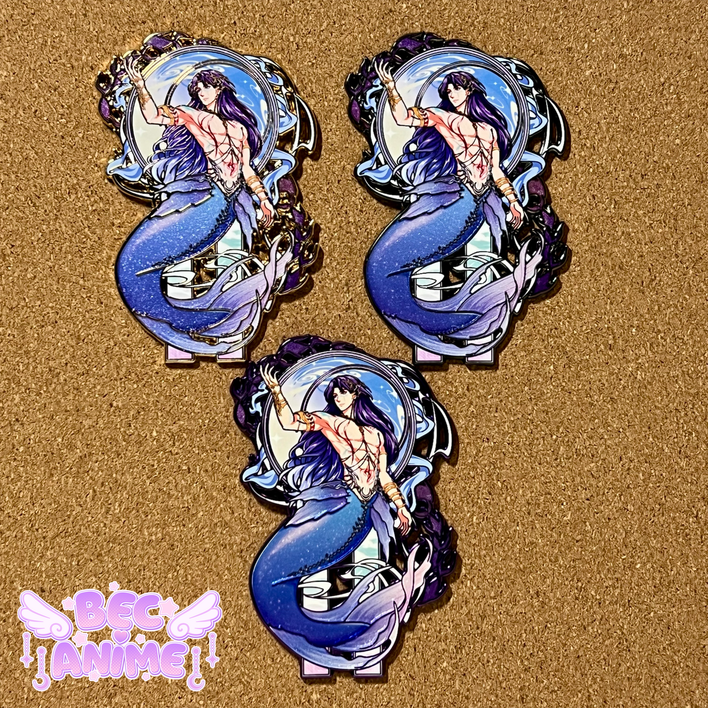 Mermaid Myth Pin