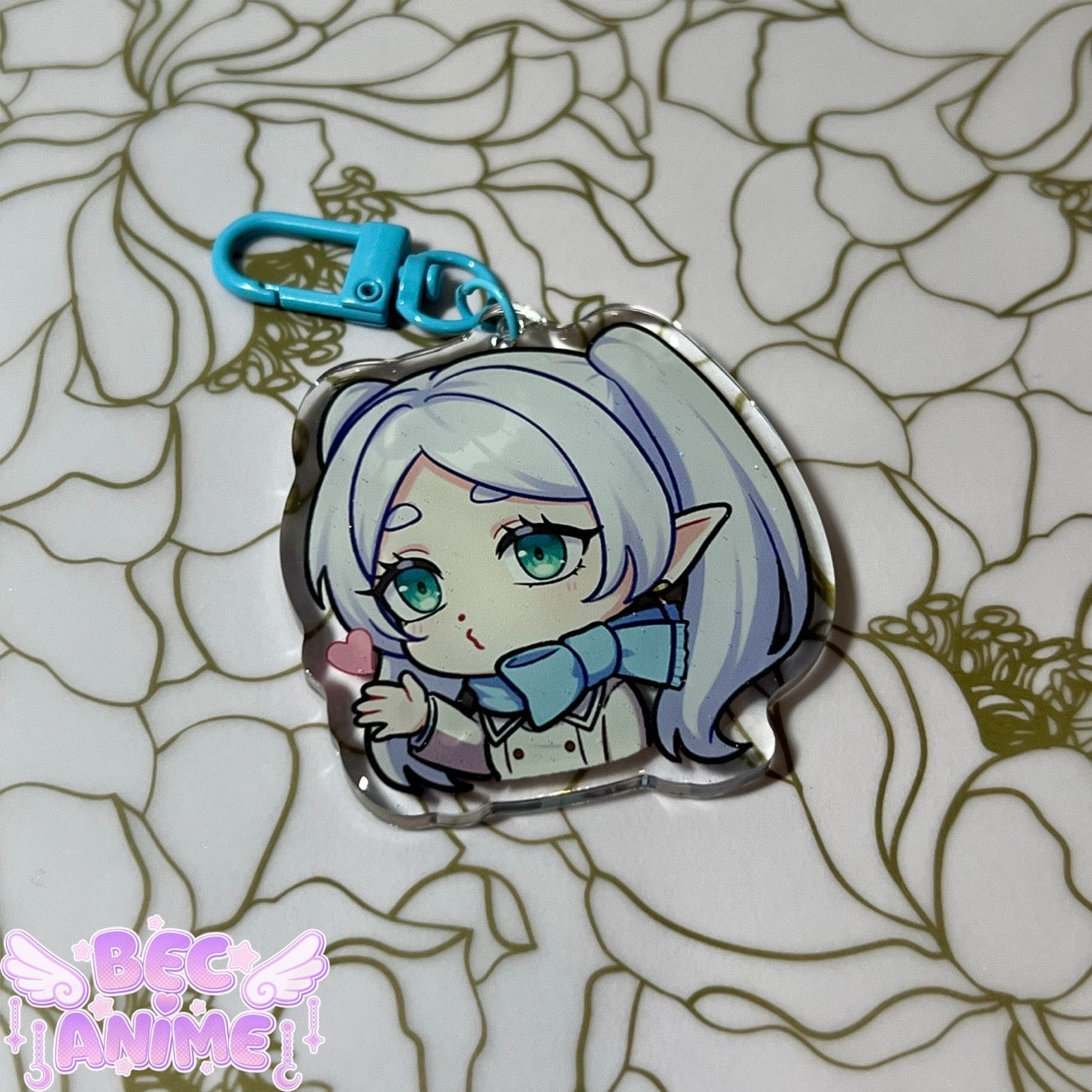 Elf Kiss Keychain