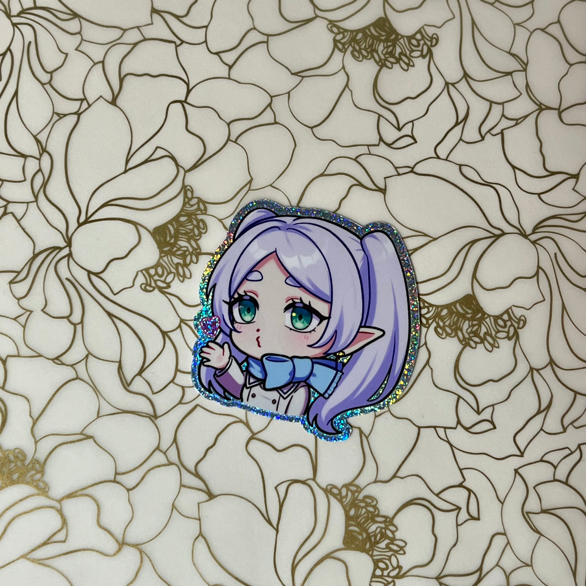 Elf Kiss Sticker