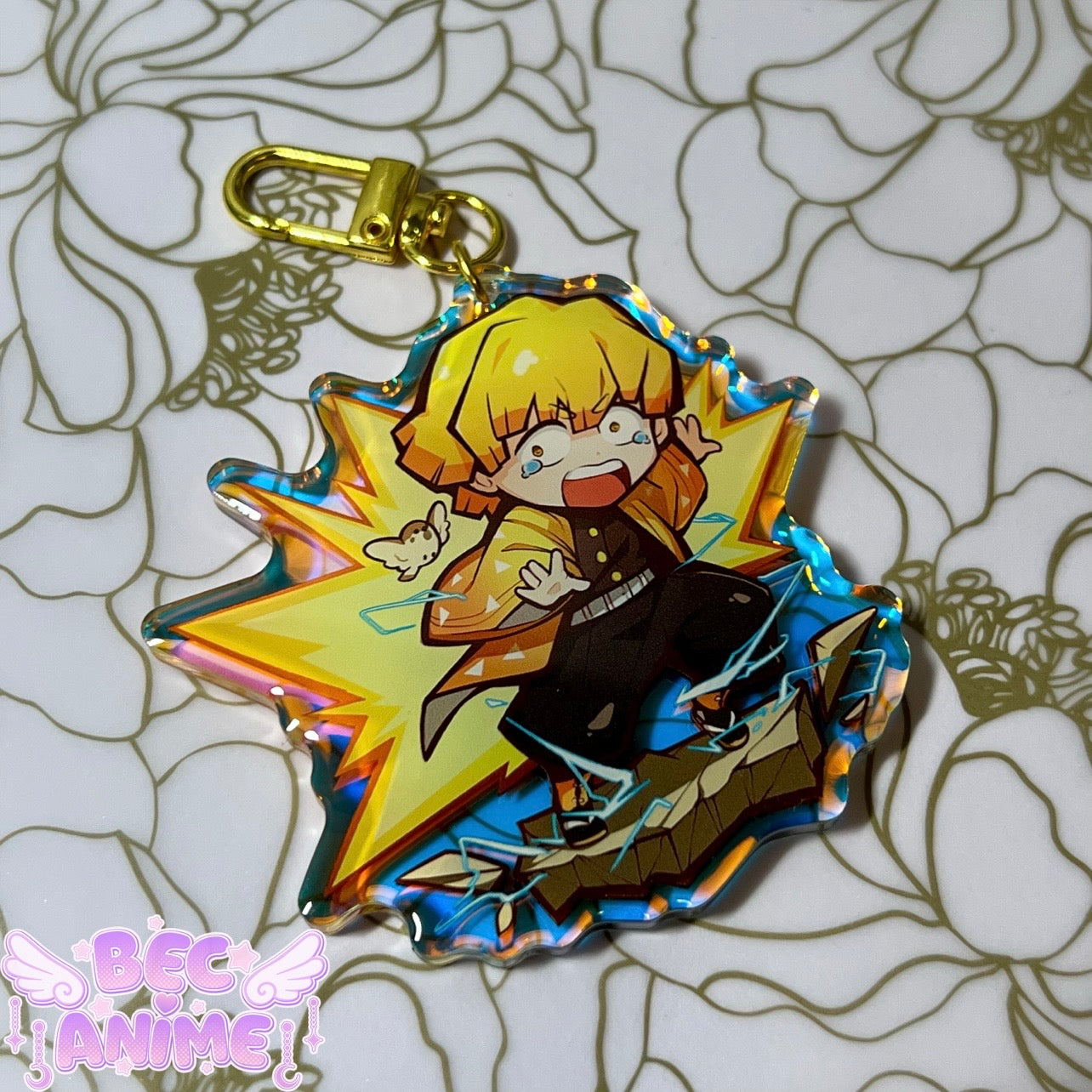 Lightning Reversible Keychain