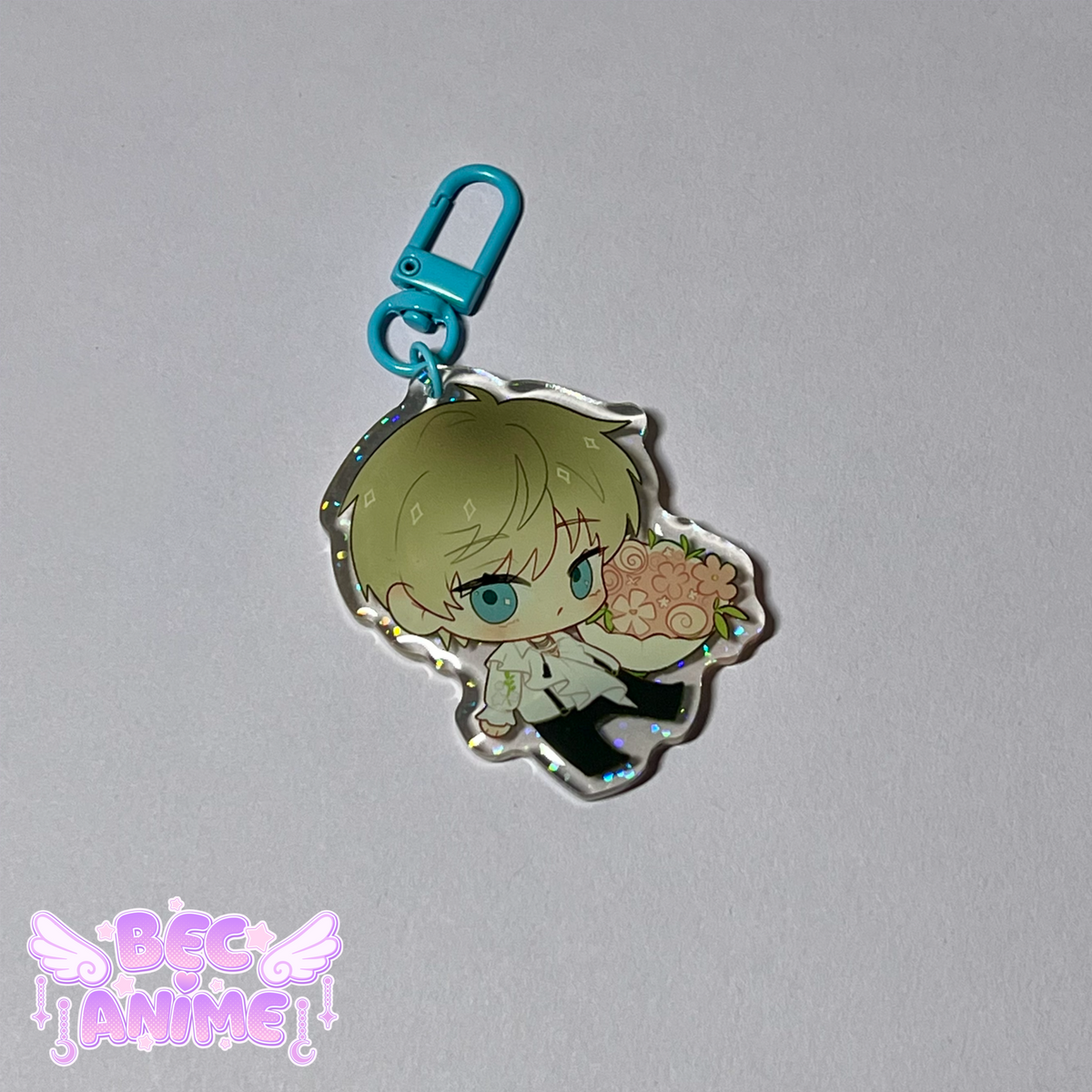 Flower Boy Chibi Keychains