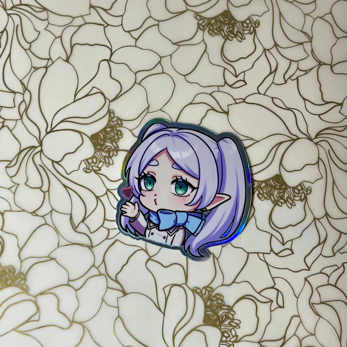 Elf Kiss Sticker