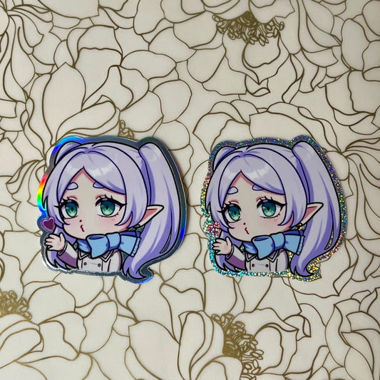 Elf Kiss Sticker