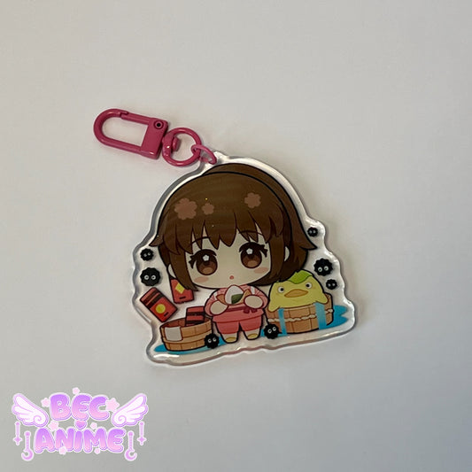 Peachy Keychain