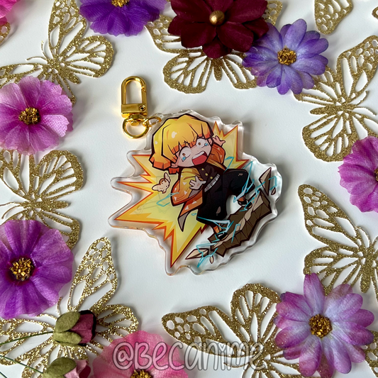 Lightning Reversible Keychain