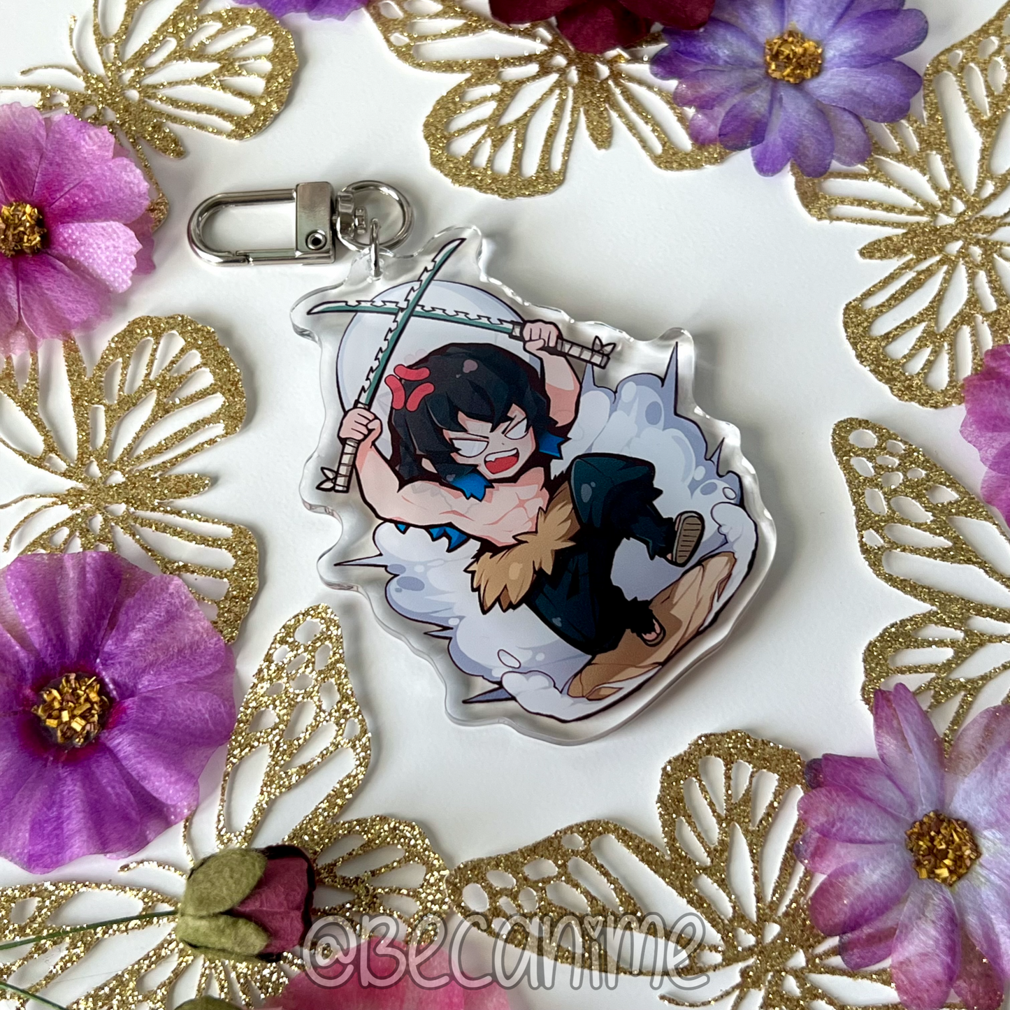 Boar Reversible Keychain [PREORDER]