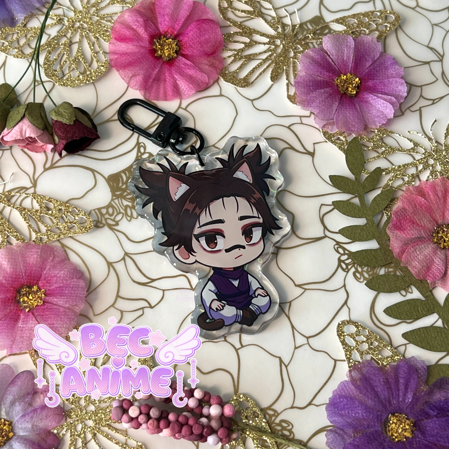 Cat-so Keychain