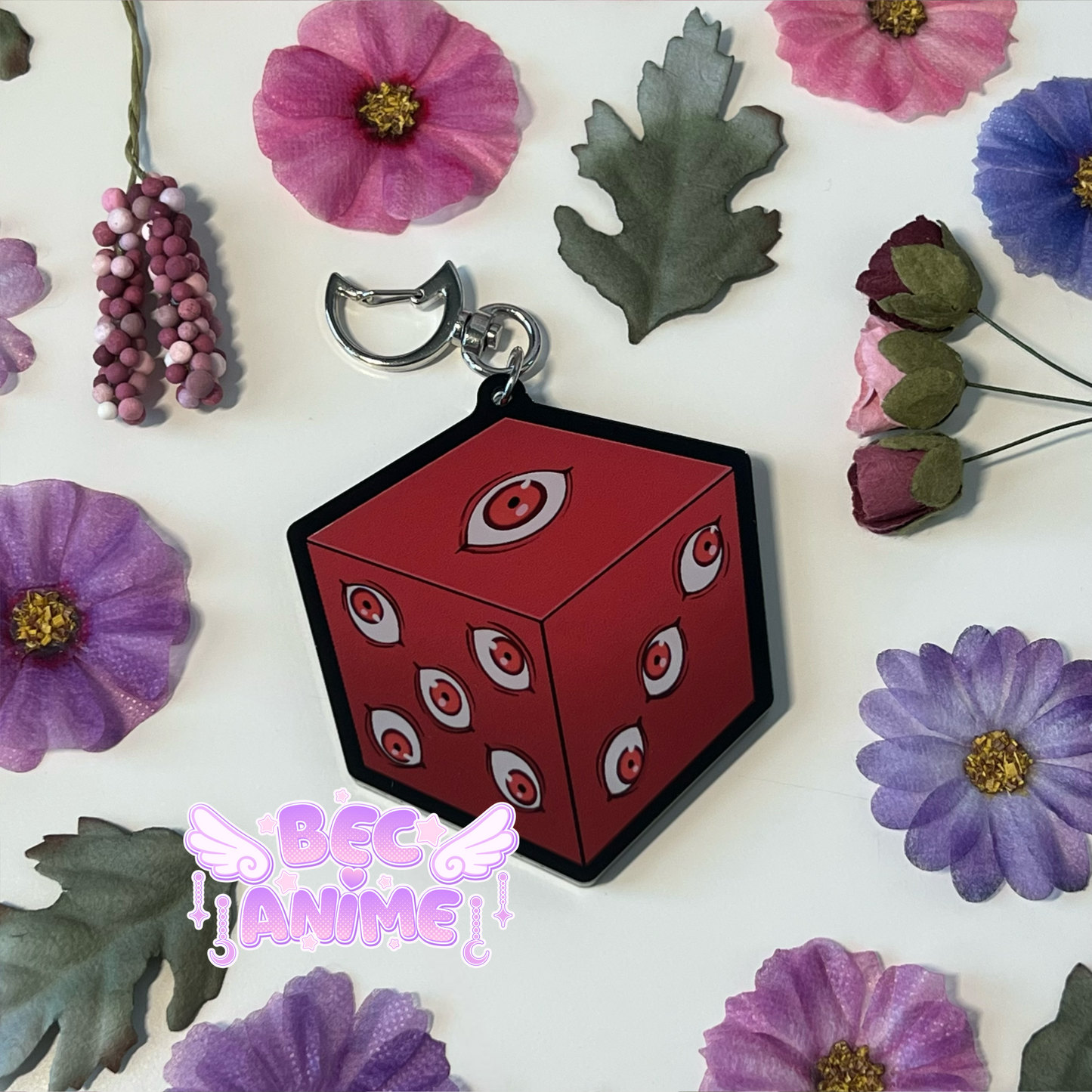 Cube Shaker Charm