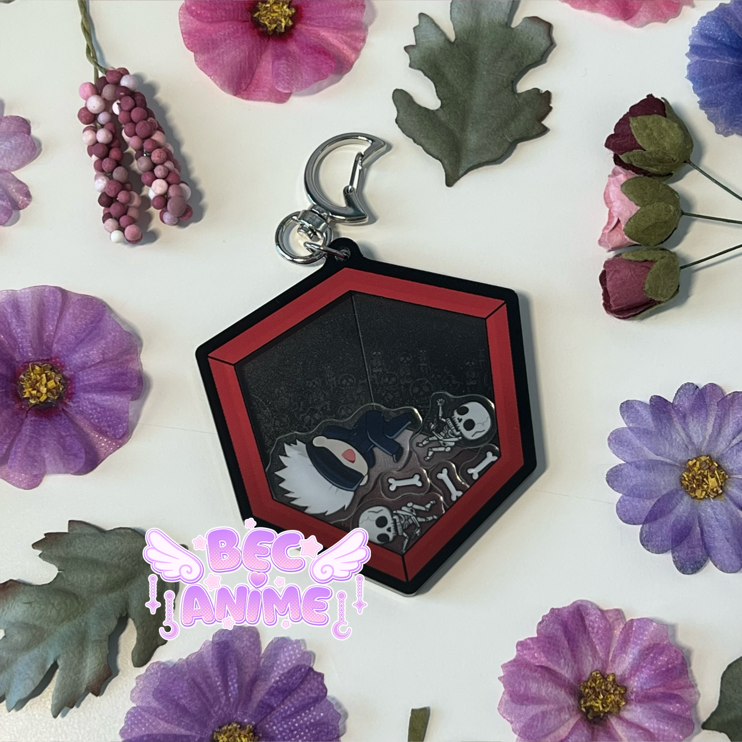 Cube Shaker Charm