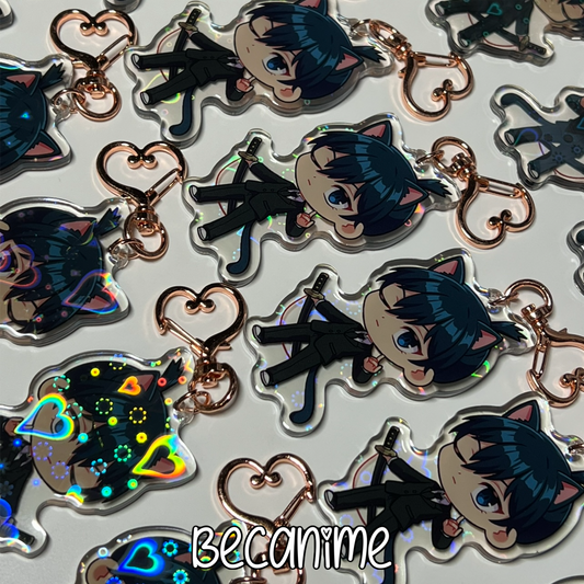 Meowki Keychain