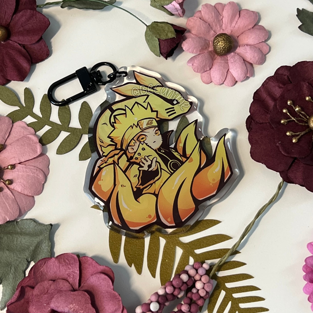 Reversible Chain Key 🍥 Reversible Keychain – Becanime
