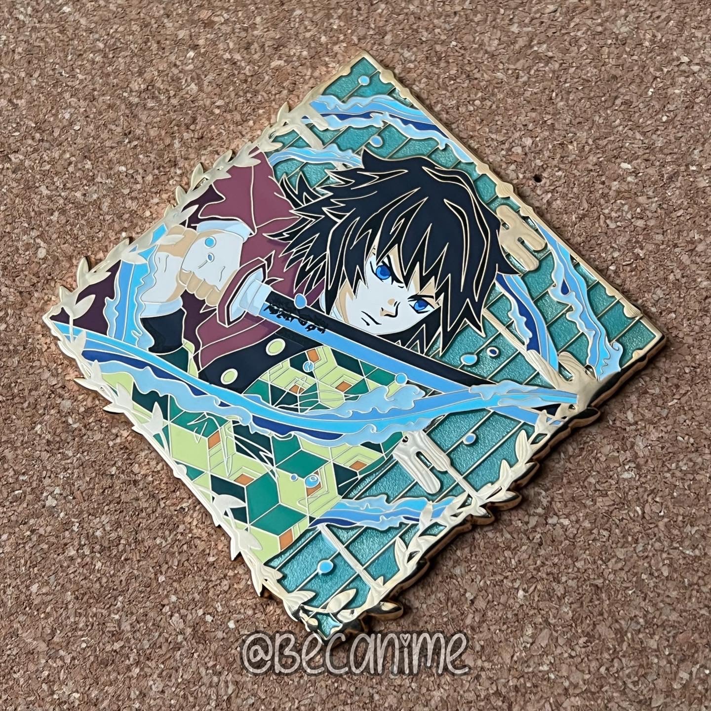 Water Boy Pin